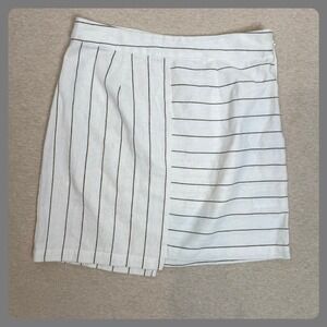 Urban Outfitters Wrap Skirt Linen Clean Girl Boho Capsule Wardrobe Minimalist